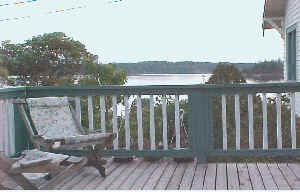 San Juan Islands, from kitchen/dinning deck